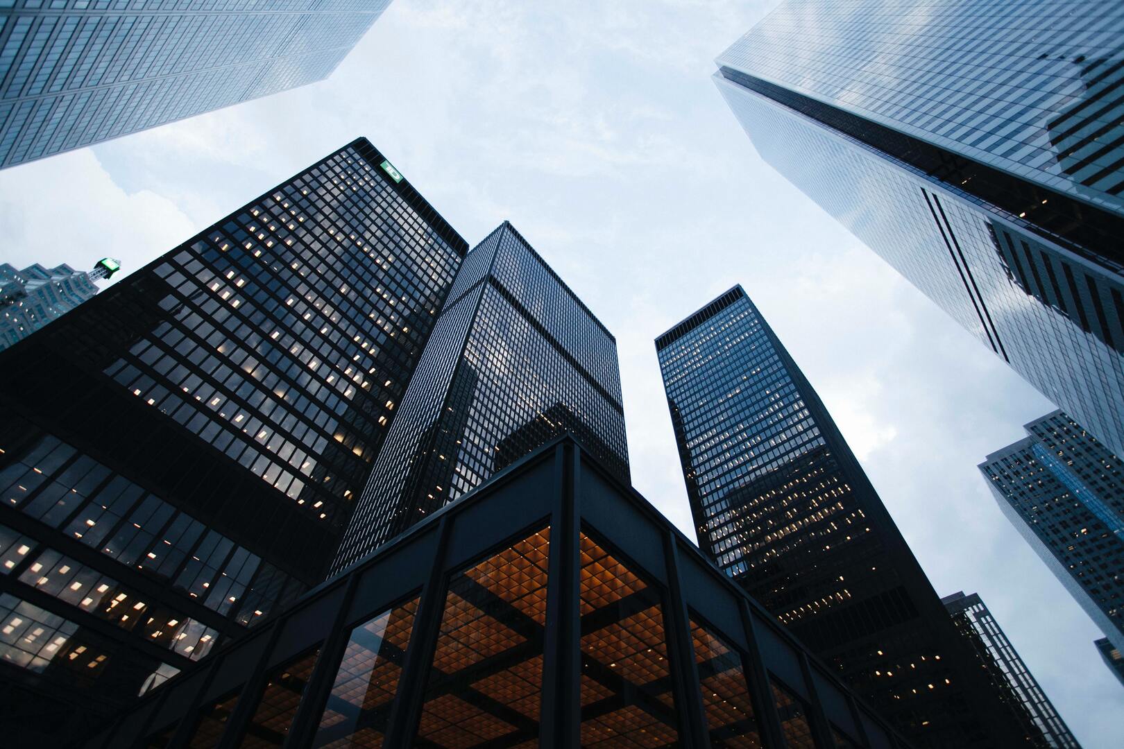 Picture of Montreal financial skyscrapers